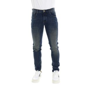 JEANS JOY SOLID BLU